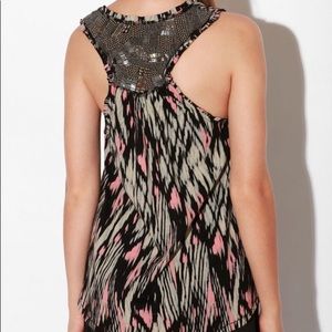 Urban Outfitters Ecote Beaded Racerback Tank